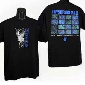 Knocked Loose Hardcore Punk A Different Shade Of Blue 2019 Tour T-Shirt Size L